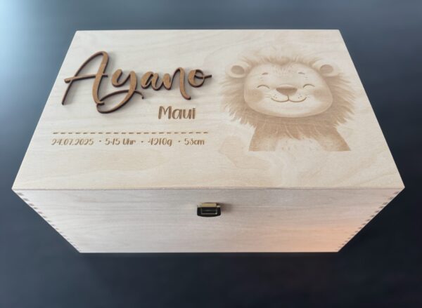 Erinnerungsbox gross Lasergravur – Bild 10